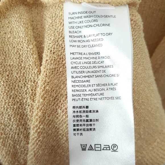 NWOT Free People Beach Maxi Dress SP Yellow Short Sleeve 929 - Picture 4 of 5